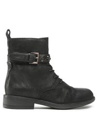Geox Botki D Catria E D26LQE 07743 C9999 Czarny. Kolor: czarny. Materiał: zamsz, skóra