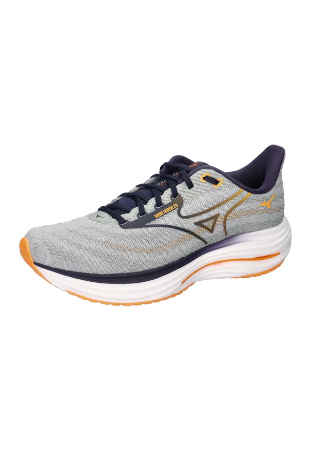 Buty do biegania męskie Mizuno Wave Rider 29 harbor. Kolor: szary. Model: Mizuno Wave. Sport: bieganie