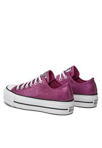 Converse Trampki Chuck Taylor All Star Lift A05438C Fioletowy. Kolor: fioletowy