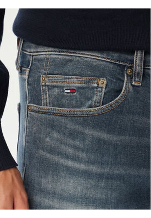 Tommy Jeans Jeansy Scanton DM0DM233461 Niebieski Slim Fit. Kolor: niebieski