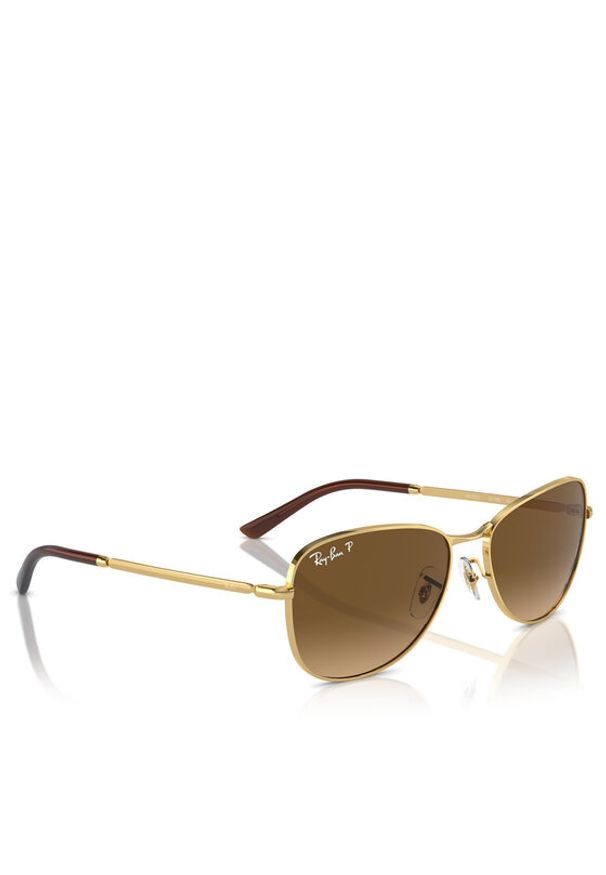 Ray-Ban Okulary przeciwsłoneczne 0RB3733 001/M2 Złoty. Kolor: złoty