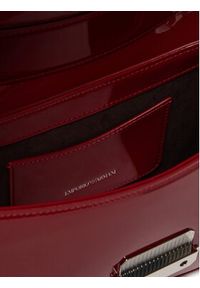 Emporio Armani Torebka EW001013 AF17287 U5068 Bordowy. Kolor: czerwony. Materiał: skórzane