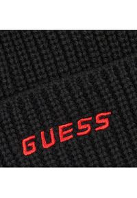 Guess Czapka AM9021 POL01 Czarny. Kolor: czarny. Materiał: materiał