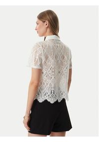 Morgan Koszula 261-DLILA Biały Regular Fit. Kolor: biały. Materiał: syntetyk, bawełna #3