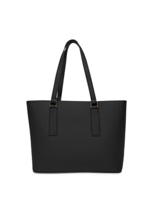 Love Moschino - LOVE MOSCHINO Torebka JC4292PP1NL1500A Czarny. Kolor: czarny. Materiał: skórzane