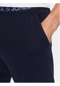 Jack & Jones - Jack&Jones Spodnie piżamowe 12244401 Granatowy Regular Fit. Kolor: niebieski. Materiał: bawełna #7