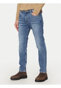 Lee Jeansy Rider 112358988 Niebieski Slim Fit. Kolor: niebieski