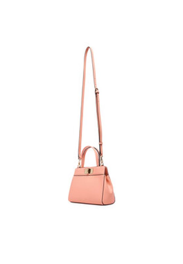 TOMMY HILFIGER - Tommy Hilfiger Torebka Th Modern Mini Satchel AW0AW18726 Różowy jasny. Kolor: różowy. Materiał: skórzane