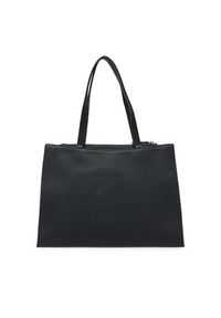 TOMMY HILFIGER - Tommy Hilfiger Torebka Th Her Tote AW0AW17191 Czarny. Kolor: czarny. Materiał: skórzane #5