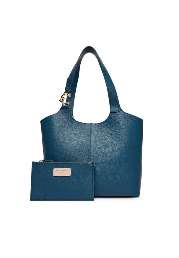 Coccinelle Torebka SHA Coccinelle C-Easy E1 SHA 11 02 01 Niebieski. Kolor: niebieski. Materiał: skórzane