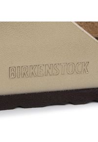 Birkenstock Klapki Arizona Bs 1016111 Złoty. Kolor: złoty. Materiał: skóra