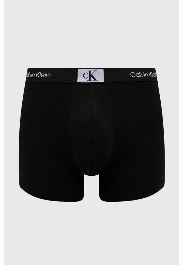 Calvin Klein Underwear bokserki męskie kolor czarny. Kolor: czarny. Materiał: bawełna