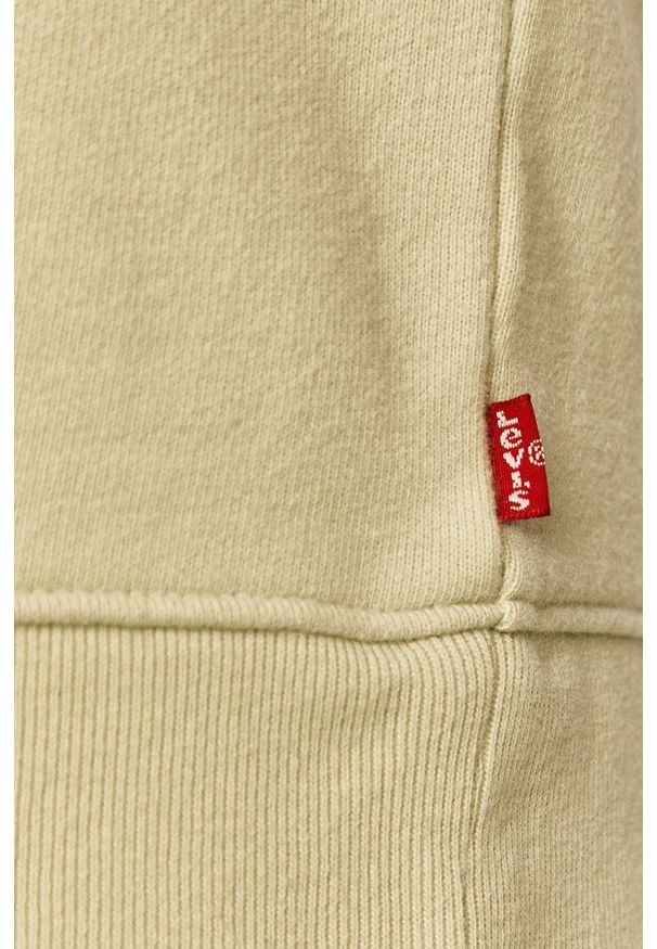 Levi's® - Levi's - Bluza. Okazja: na spotkanie biznesowe, na co dzień. Kolor: zielony. Długość rękawa: długi rękaw. Długość: długie. Wzór: nadruk. Styl: casual, biznesowy