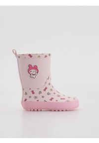Reserved - Kalosze My Melody - pastelowy róż. Kolor: różowy. Materiał: guma, syntetyk #1