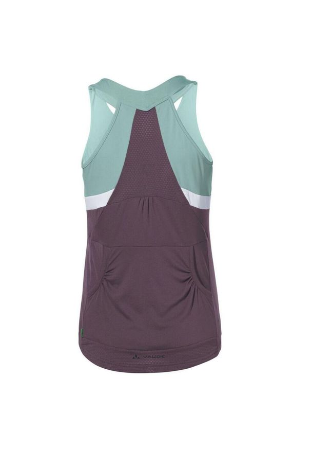 Koszulka kolarska damska Vaude Advanced Top. Kolor: fioletowy. Materiał: poliester. Sport: kolarstwo