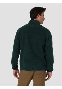 Wrangler - WRANGLER ADAMS FLEECE FULL ZIP MĘSKI SWETER ROZPINANY PINE WA6DHCG50 #4