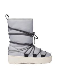 Napapijri Śniegowce River05 NP0A4HVW Szary. Kolor: szary. Materiał: materiał #1