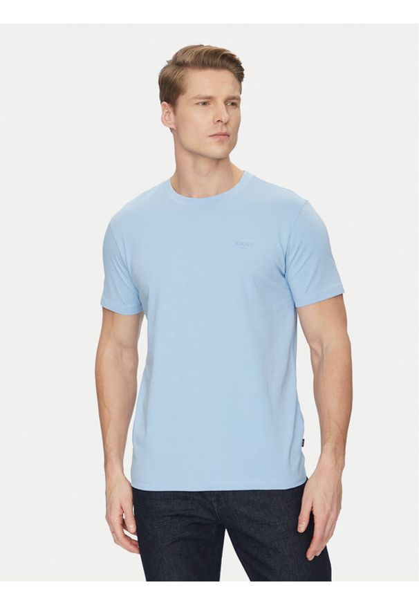 JOOP! Jeans T-Shirt 30027746 Błękitny Modern Fit. Kolor: niebieski. Materiał: bawełna