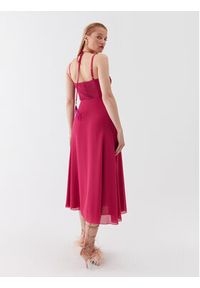Patrizia Pepe Sukienka koktajlowa 2A2521/A248-M447 Różowy Regular Fit. Kolor: różowy. Materiał: syntetyk. Styl: wizytowy