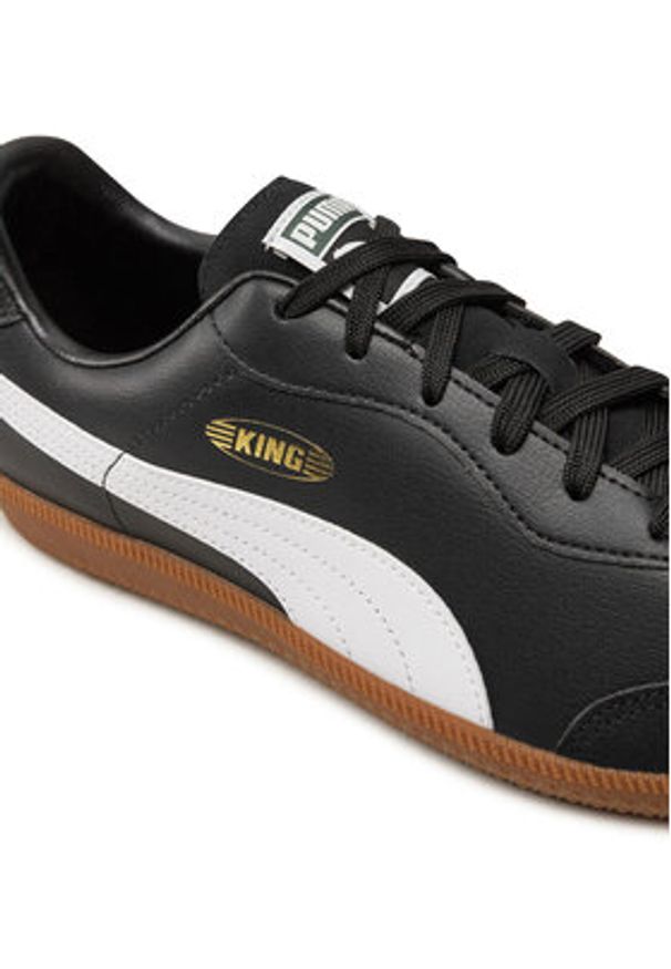 Puma Buty do piłki nożnej King 21 IT 106696 Czarny. Kolor: czarny. Materiał: skóra