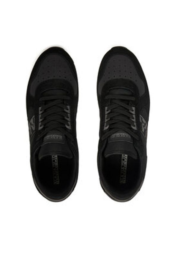 Napapijri Sneakersy Stab NP0A88XI Czarny. Kolor: czarny. Materiał: zamsz, skóra