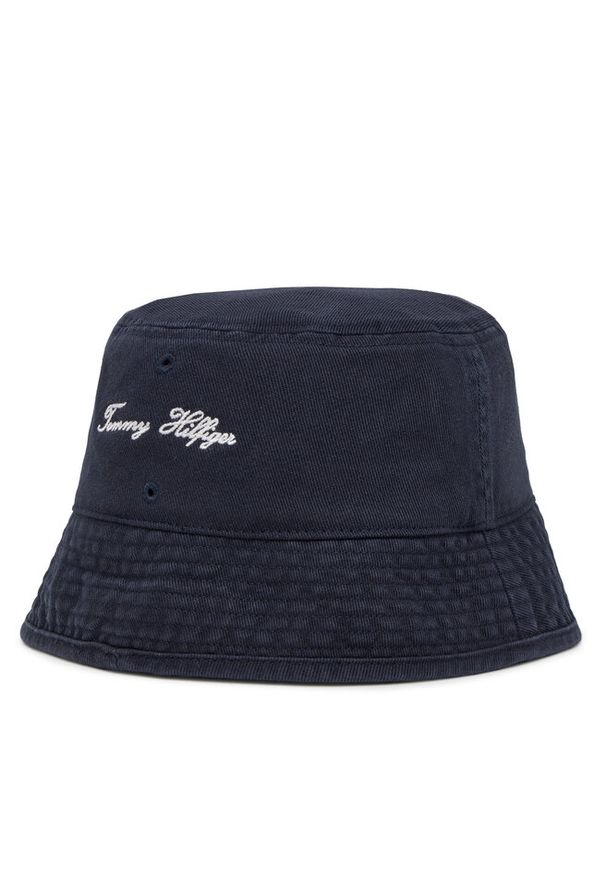 TOMMY HILFIGER - Kapelusz Tommy Hilfiger. Kolor: niebieski