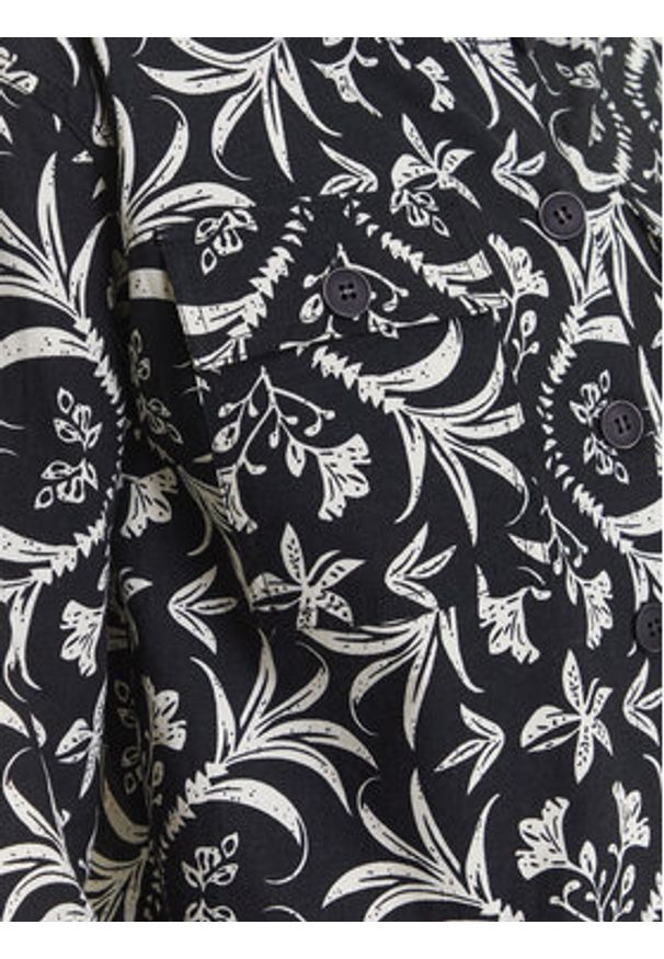 Olsen Koszula 12002145 Czarny Regular Fit. Kolor: czarny. Materiał: wiskoza, len