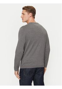 Marc O'Polo Sweter 428 5135 60366 Szary Regular Fit. Typ kołnierza: polo. Kolor: szary. Materiał: bawełna