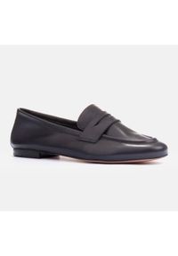 Marco Shoes Loafersy bez podszewki czarne. Kolor: czarny. Materiał: skóra #6