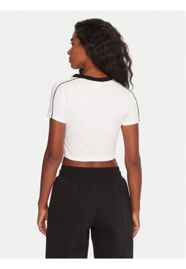 Reebok T-Shirt Laura RK25168CCW Biały Regular Fit. Kolor: biały. Materiał: bawełna