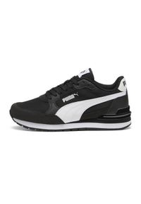 Buty do chodzenia męskie Puma St Runner V4 Nl Jr. Kolor: czarny. Materiał: materiał, syntetyk. Szerokość cholewki: normalna. Sport: turystyka piesza