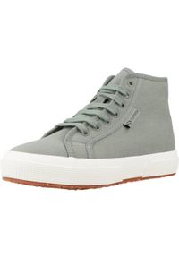 Superga - Buty SUPERGA S21415W Zielony. Kolor: zielony. Materiał: tkanina. Sport: turystyka piesza