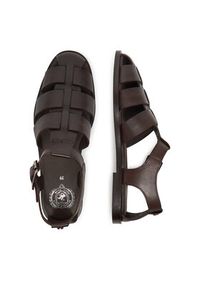 Beverly Hills Polo Club Sandały WI32-SL-64702-01 Brązowy. Kolor: brązowy. Materiał: skóra #8