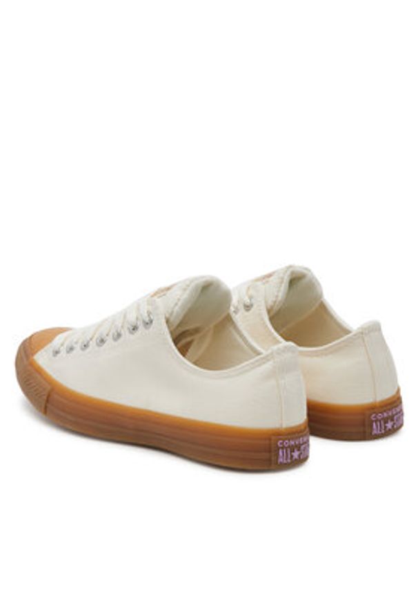 Converse Trampki Chuck Taylor All Star Tough Textures A10512C Beżowy. Kolor: beżowy. Materiał: materiał