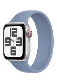 APPLE - Smartwatch Apple Watch SE GPS+Cellular 40mm aluminium Srebrny | Zimowy Błękit opaska sportowa. Rodzaj zegarka: smartwatch. Kolor: srebrny. Styl: sportowy #1