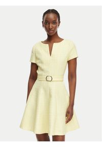 Morgan Sukienka koktajlowa 261-RCARL Żółty Regular Fit. Kolor: żółty. Materiał: syntetyk. Styl: wizytowy #1