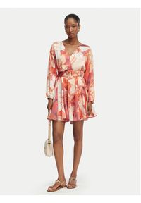 Marciano Guess Sukienka koktajlowa G6GK58 W2214 Pomarańczowy Regular Fit. Kolor: pomarańczowy. Materiał: syntetyk. Styl: wizytowy #3