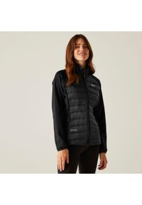 Regatta - Clumber V Hybrid Damska wodoodporna kurtka turystyczna z przegrodami. Kolor: czarny. Materiał: poliamid. Sport: turystyka piesza #1
