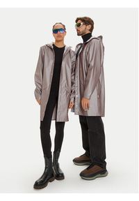 Rains Kurtka przeciwdeszczowa Unisex 12020 Fioletowy Regular Fit. Kolor: fioletowy. Materiał: syntetyk #4