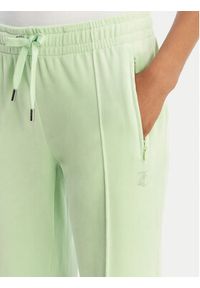 Juicy Couture Spodnie dresowe Tina JCWBJ126327 Zielony Straight Leg. Kolor: zielony. Materiał: syntetyk #6
