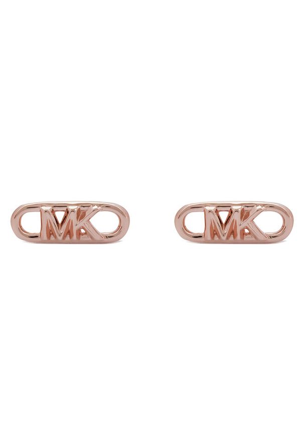 Kolczyki Michael Kors. Materiał: złote. Kolor: wielokolorowy, różowy, złoty
