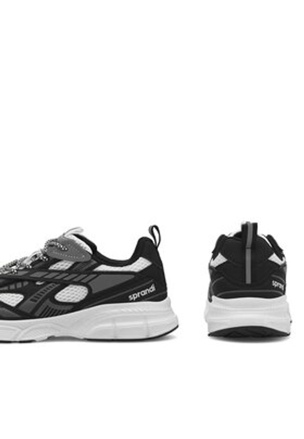 Sprandi Sneakersy WP-2311101A Czarny. Kolor: czarny. Materiał: materiał