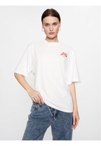 Hugo T-Shirt Dalonia 50502310 Biały Relaxed Fit. Kolor: biały. Materiał: bawełna #1