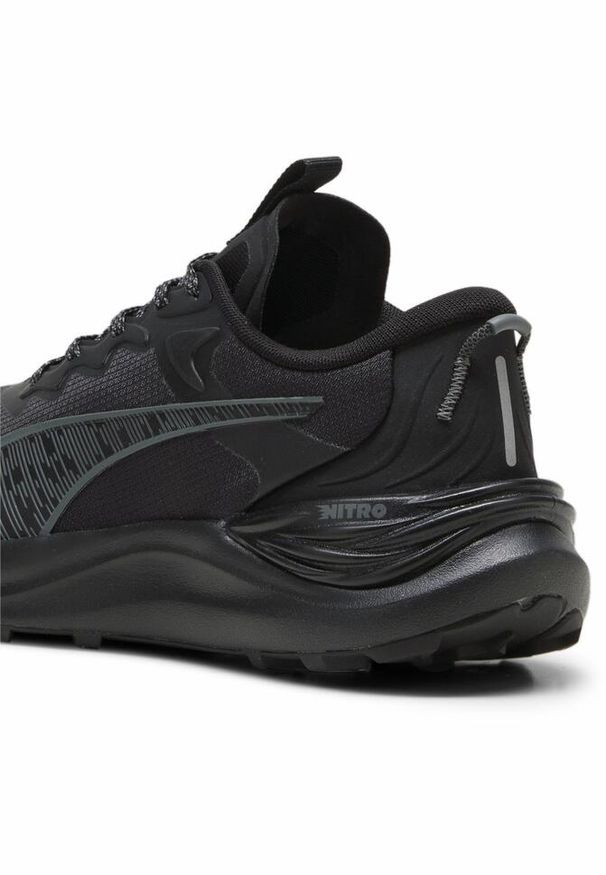 Puma - Męskie buty do biegania w terenie Electrify NITRO™ PUMA Black Mineral Gray. Kolor: wielokolorowy, czarny, szary