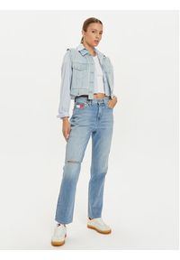 Tommy Jeans Jeansy DW0DW19934 Niebieski Straight Fit. Kolor: niebieski