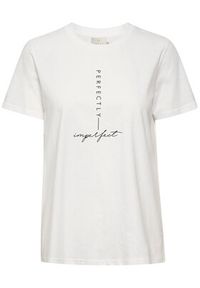 Kaffe T-Shirt Nia 10507087 Biały Regular Fit. Kolor: biały. Materiał: bawełna #3