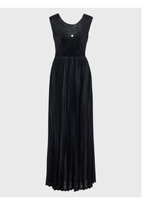 Kontatto Sukienka wieczorowa M1419 Czarny Regular Fit. Kolor: czarny. Materiał: syntetyk. Styl: wizytowy #2