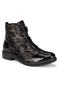 Remonte Trzewiki D8383-90 Czarny. Kolor: czarny. Materiał: skóra #4