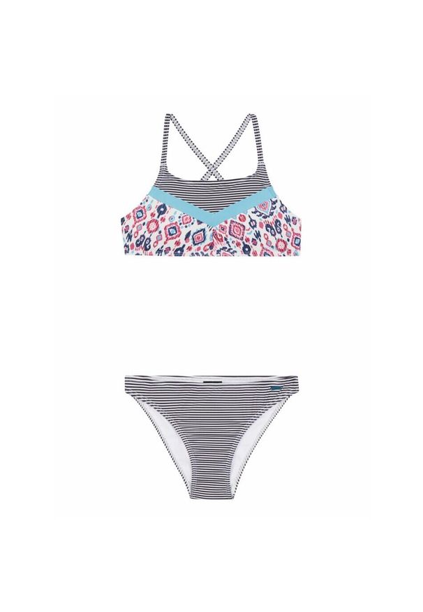 Dziewczęcy dwuczęściowy kostium kąpielowy Protest Prtkyoto. Kolor: biały