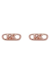 Kolczyki Michael Kors. Materiał: złote. Kolor: wielokolorowy, różowy, złoty #1